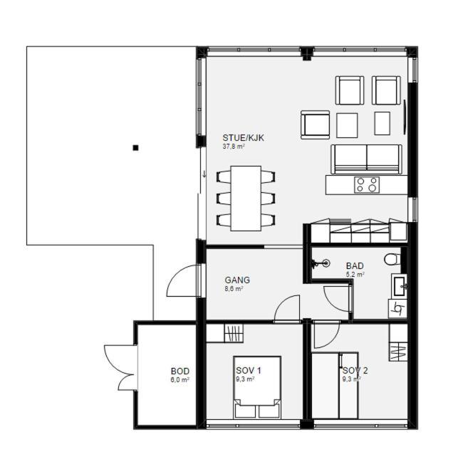 Lyngvaer Luggombu Villa Kleppstad Ngoại thất bức ảnh