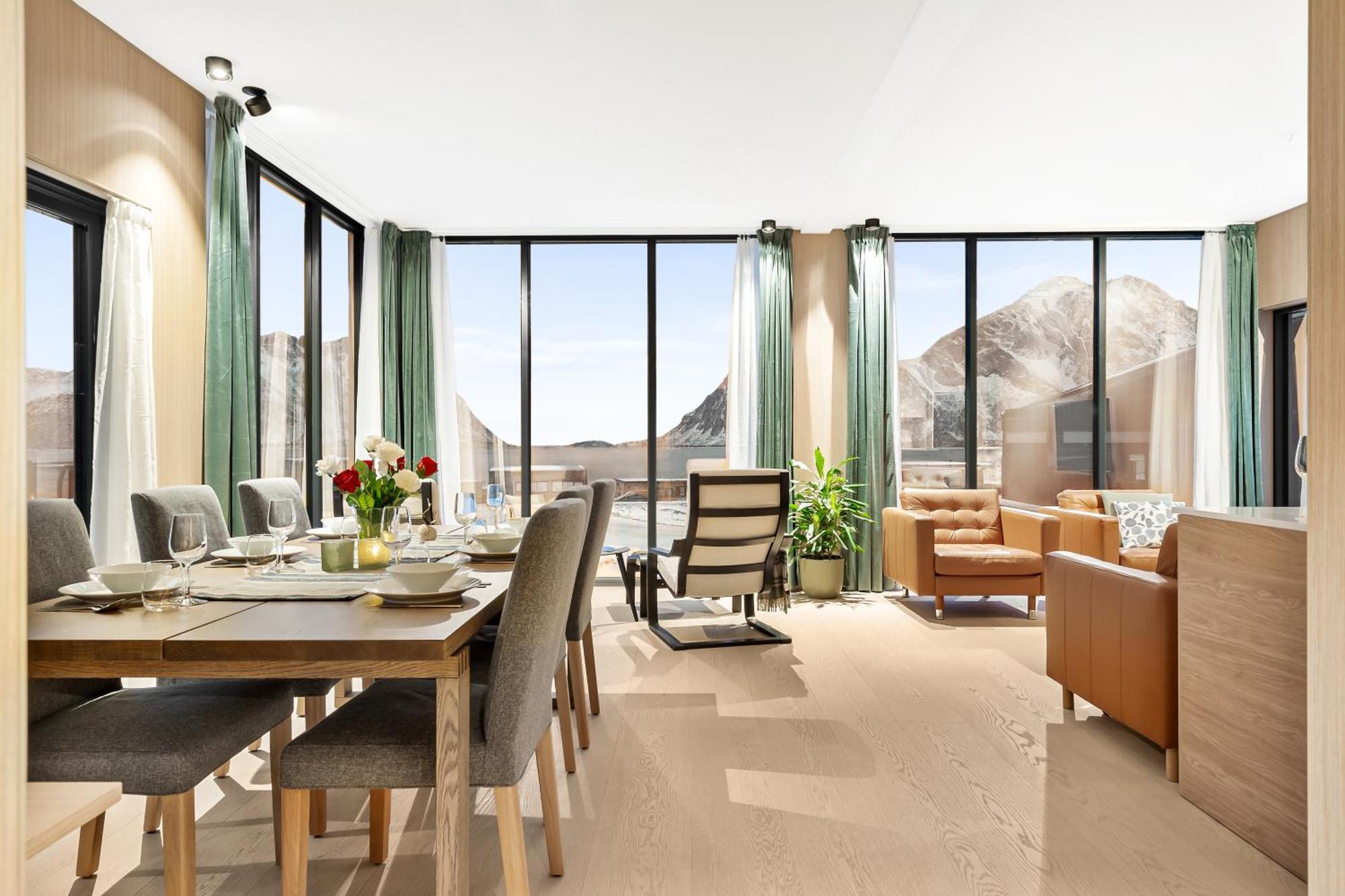 Lyngvaer Luggombu Villa Kleppstad Ngoại thất bức ảnh